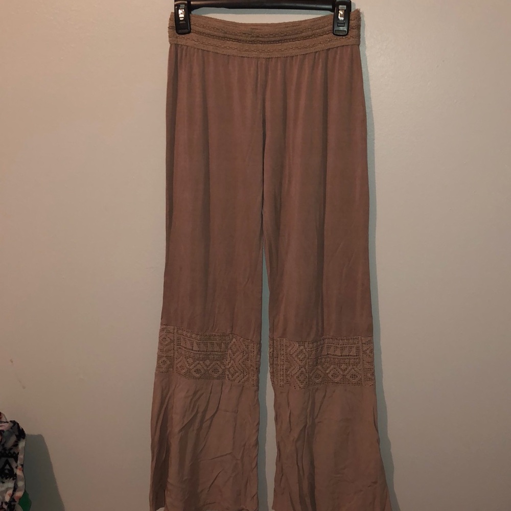 Flowy Tan Pants